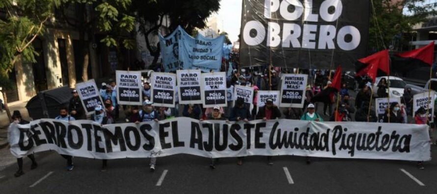 Piqueteros pidieron reunirse con Tolosa Paz y amenazan con un plan de lucha