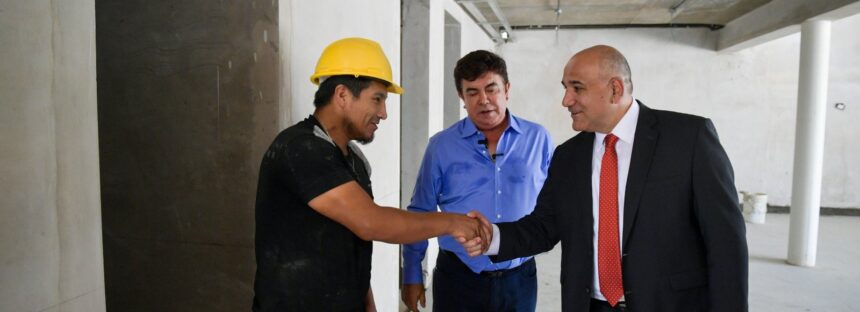Manzur y Espinoza recorrieron obras en La Matanza