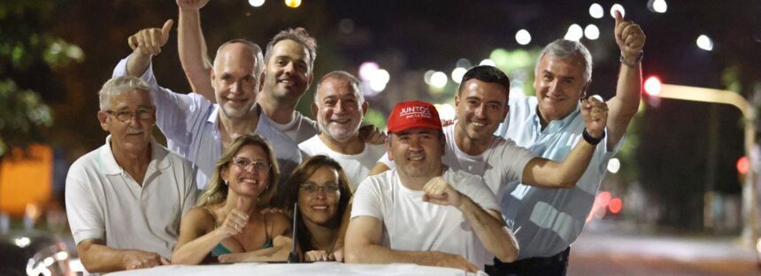 La oposición celebró el triunfo electoral en La Falda: “El cambió está más firme que nunca”