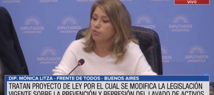 La Cámara de Diputados tratará la reforma a la ley de lavado de activos