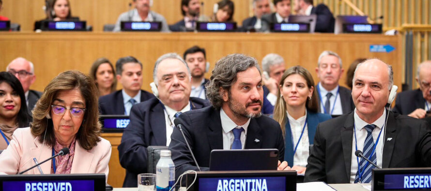 Cafiero reiteró la denuncia por Malvinas ante la ONU