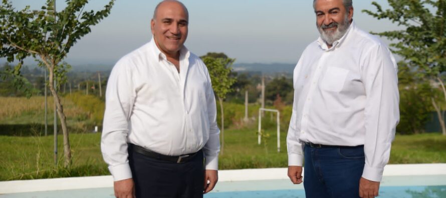 En medio del armado electoral, Manzur recibió a Héctor Daer