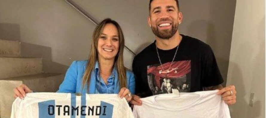 En plena campaña, Malena Galmarini recibió el guiño de un campeón del mundo