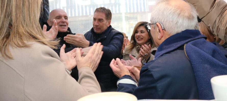 Santilli recorrió Bahía Blanca y destacó el triunfo de Pullaro en Santa Fe