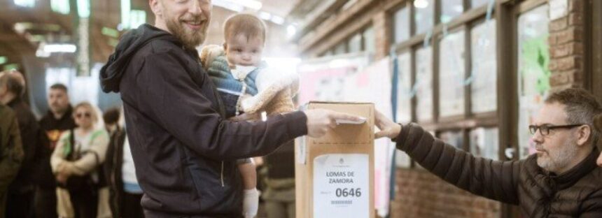 Otermín se mostró agradecido por «la gran participación del pueblo lomense»