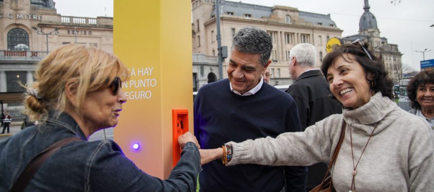 Jorge Macri anunció la implementación de nuevos «Puntos Seguros» en la ciudad: de qué se trata esta iniciativa