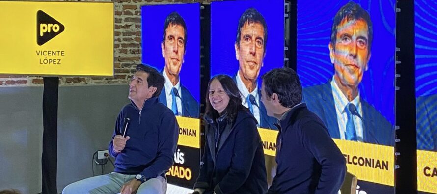 Soledad Martínez dio inicio a su campaña de cara a octubre junto a Carlos Melconian