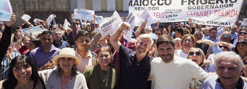 Frigerio cierra su campaña en Entre Rios con gran apoyo de los referentes de Juntos por el Cambio