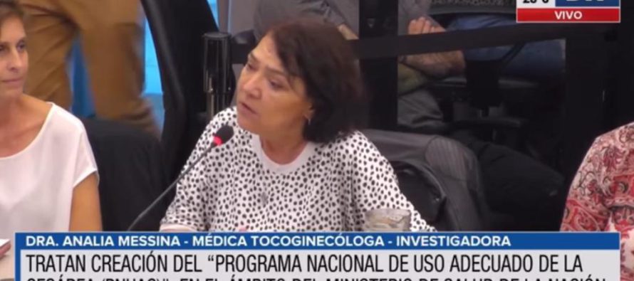 Comisión de salud analizó la creación del “programa nacional de uso adecuado de la cesárea”