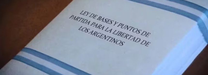 El Gobierno consiguió el dictamen para la Ley Bases en el Senado