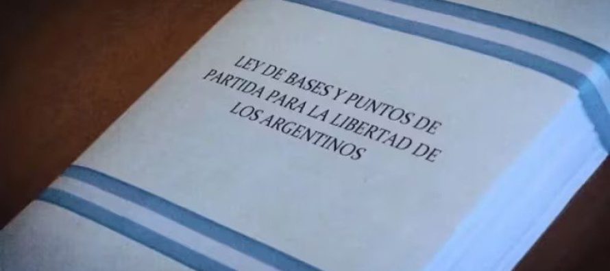 El Gobierno consiguió el dictamen para la Ley Bases en el Senado