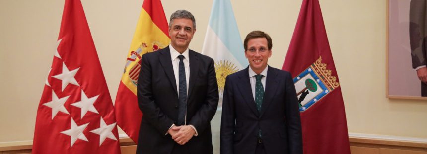 Jorge Macri mantuvo un encuentro con el alcalde de Madrid: de qué trató