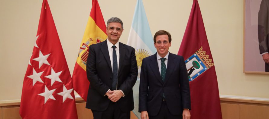 Jorge Macri mantuvo un encuentro con el alcalde de Madrid: de qué trató