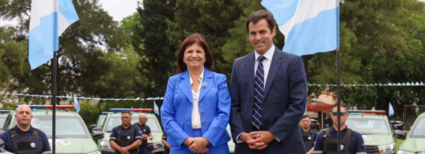 Patricia Bullrich y Ramón Lanús entregaron 33 nuevos patrulleros para reforzar la seguridad de San Isidro