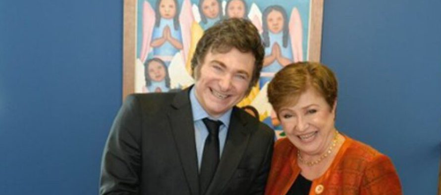 Milei se reunió con Georgieva para avanzar en la negociación de un nuevo acuerdo con el FMI