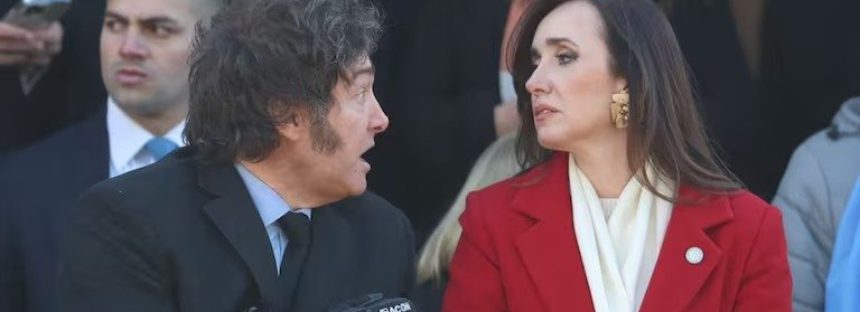 Un documento reveló que Villarruel se notificó del viaje de Milei después de la expulsión de Kueider