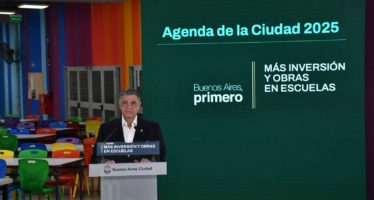 Jorge Macri presentó una fuerte inversión en educación: más de $145 mil millones en obras para las escuelas