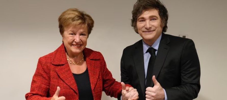 Georgieva calificó de “excelente” la reunión con Milei y anunció que un equipo del FMI viajará a Buenos Aires