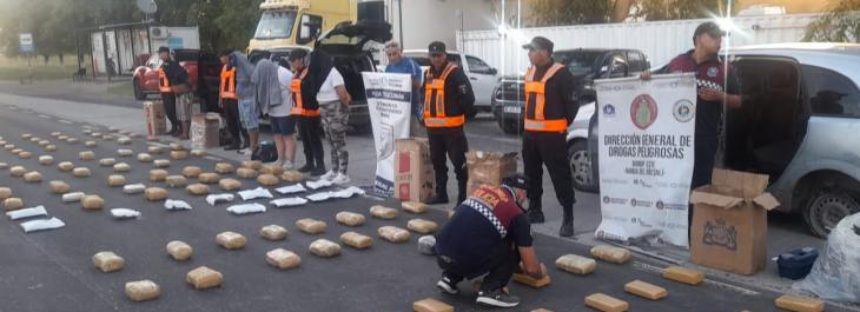 La Policía de Tucumán secuestró más de 120 kilos de marihuana