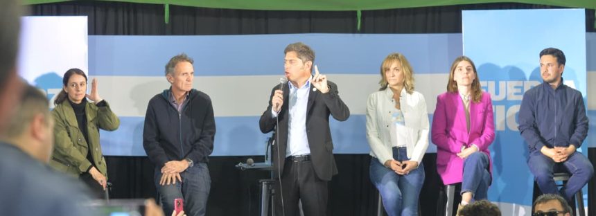 Kicillof llamó a votar por Fuerza Patria contra el modelo de Milei: «Hay que ponerle un freno a la motosierra»