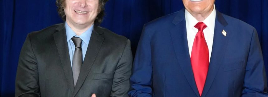 Trump felicitó a Milei: «El pueblo argentino justificó nuestra confianza en él»