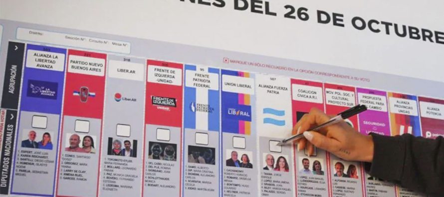 Elecciones Legislativas: Sergio Massa mostró cómo identificar a Fuerza Patria en la Boleta Única de Papel