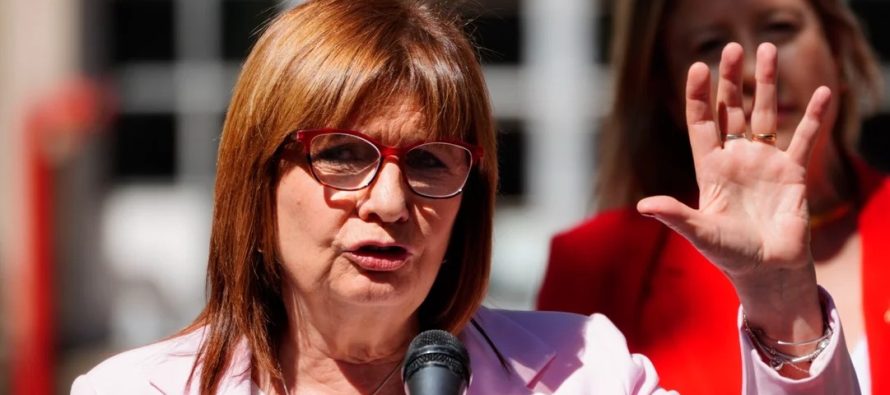 Patricia Bullrich presentó su renuncia al Ministerio de Seguridad