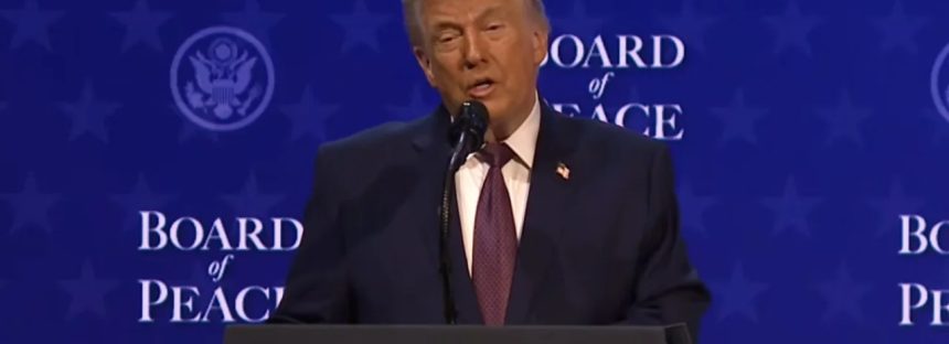Con la presencia de Milei, Trump puso en marcha el Consejo de la Paz