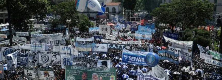 La CGT anunció un paro general de 24 horas cuando Diputados trate la reforma laboral