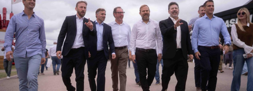 Producción y desarrollo, en el centro de la agenda política durante Expoagro
