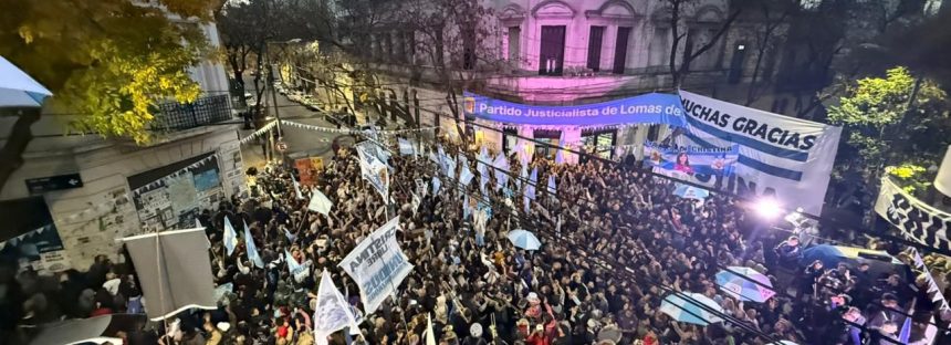 Cristina Kirchner agradeció la marcha de la militancia de Lomas: “La verdad, me rompieron el corazón”