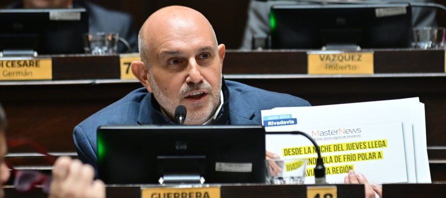 Alexis Guerrera cruzó al Gobierno de Milei por avanzar con la reforma de Zona Fría: «Lo que va incrementando es el déficit social»