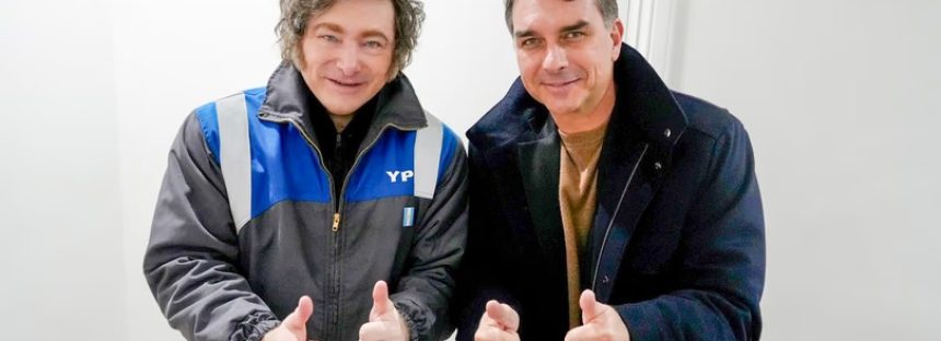 Milei vuelve a Brasil y se mostrará junto a Flavio Bolsonaro en una visita que genera polémica
