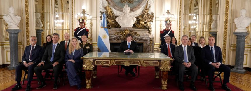 Las principales frases de Javier Milei en la cadena nacional por Malvinas