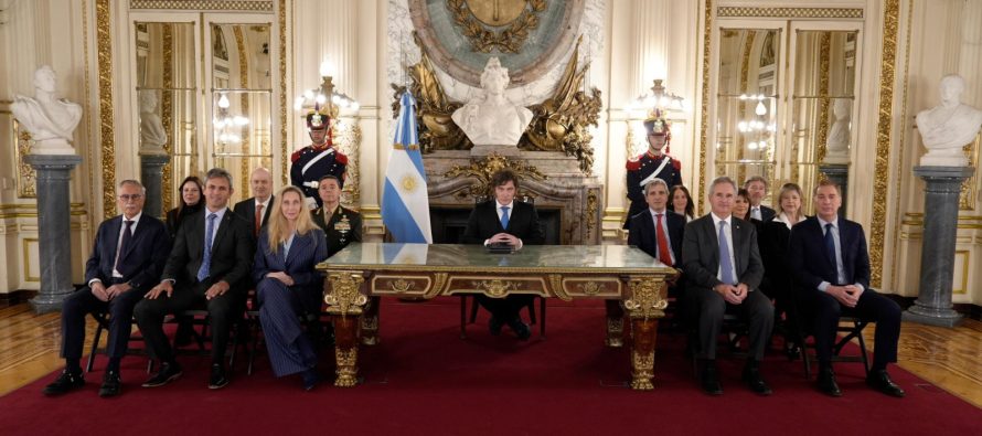 Las principales frases de Javier Milei en la cadena nacional por Malvinas